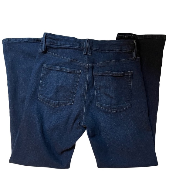 Good American Deep Indigo Blue Good Legs Straight Size 6 - Picture 2 of 6